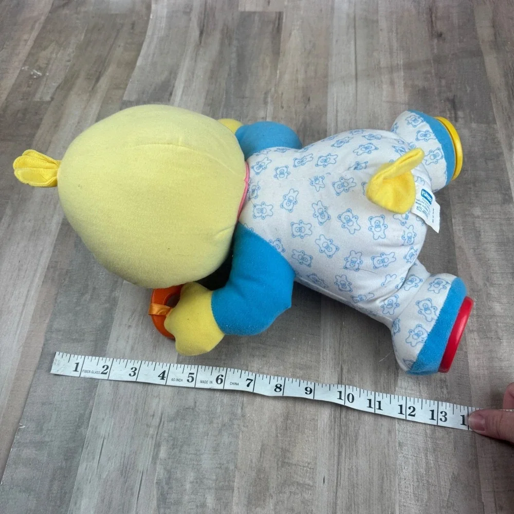 Vintage Big Bird Sesame Street Playskool Busy Bird Activity Sensor Toy Plush
